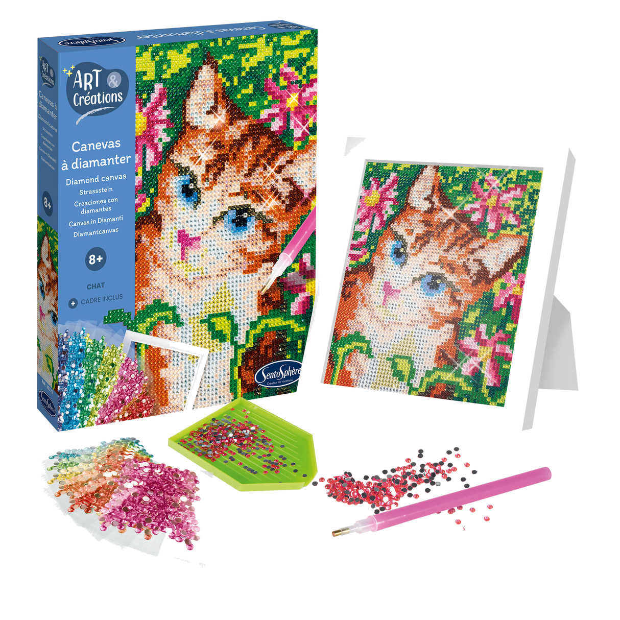 Diamond Canvas - Cat