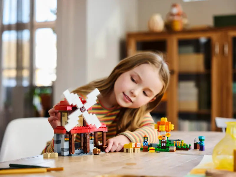 Ferme de moulin à vent - Minecraft