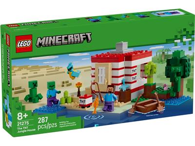 La maison de la jungle TNT - Minecraft