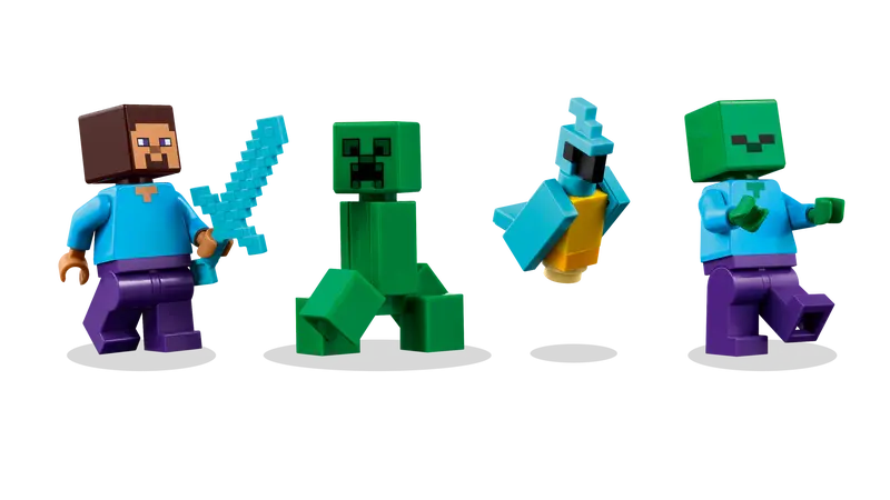 La maison de la jungle TNT - Minecraft