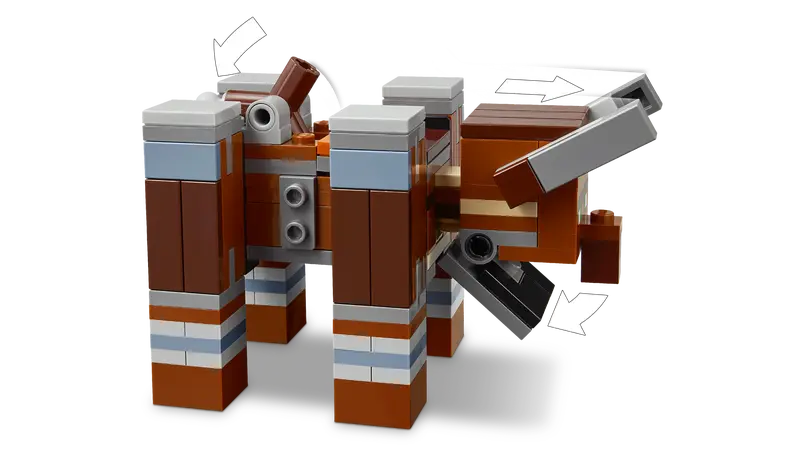 The Pillager Outpost and the Ravager - Minecraft