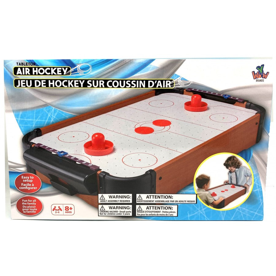 Wooden Tabletop Air Hockey