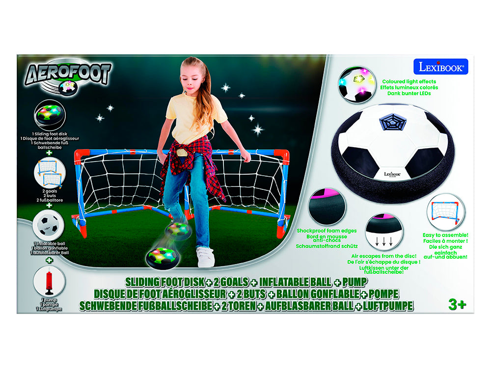Lexibook - Aerofoot soccer game with goals
