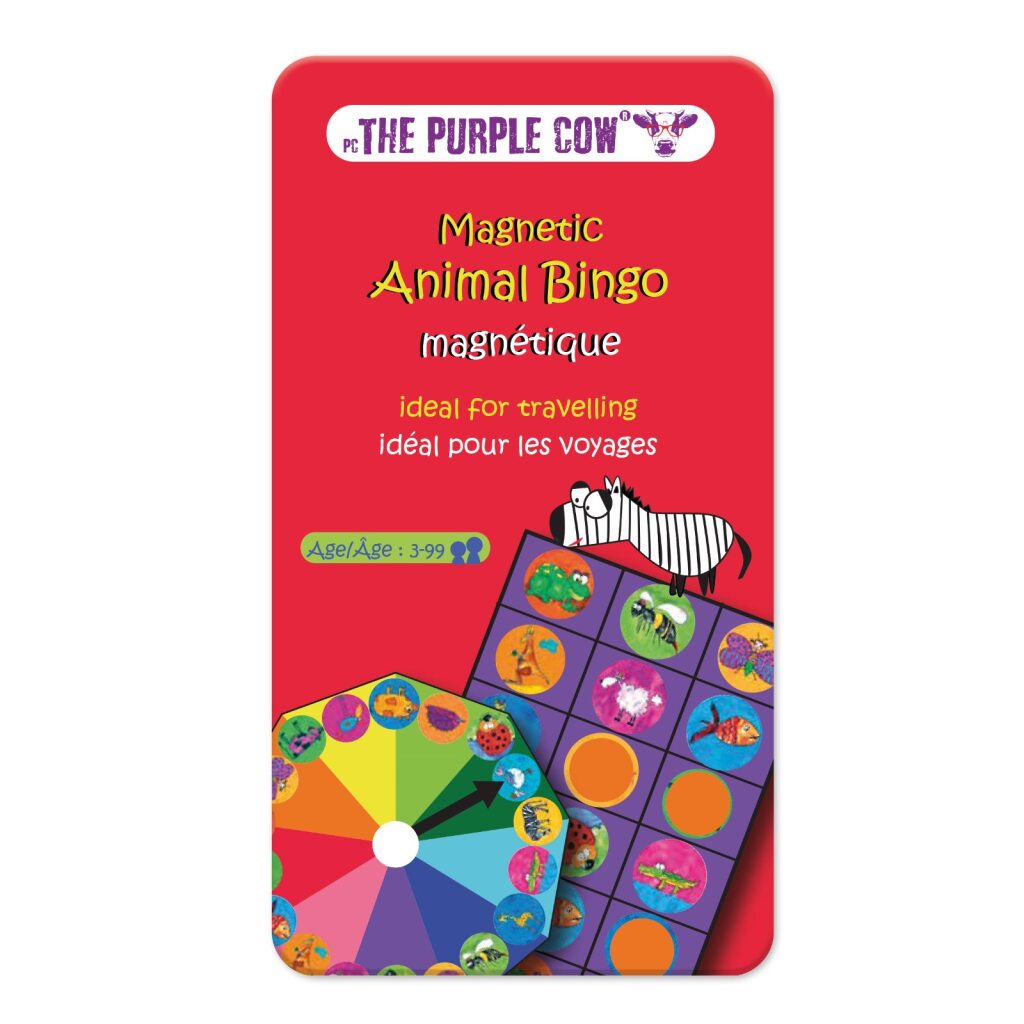 The Purple Cow - Magnetic Animal Bingo (Bil)