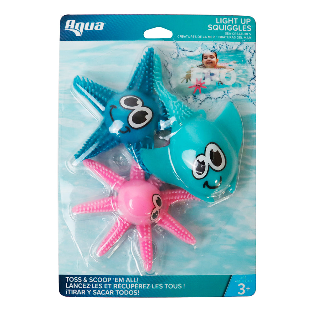 Créatures de la mer lumineuses