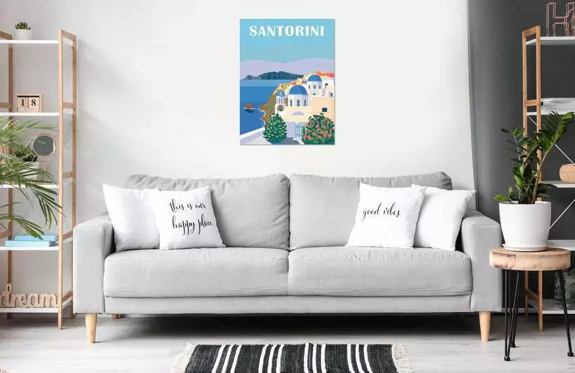 CreArt : Édition toiles - Santorin