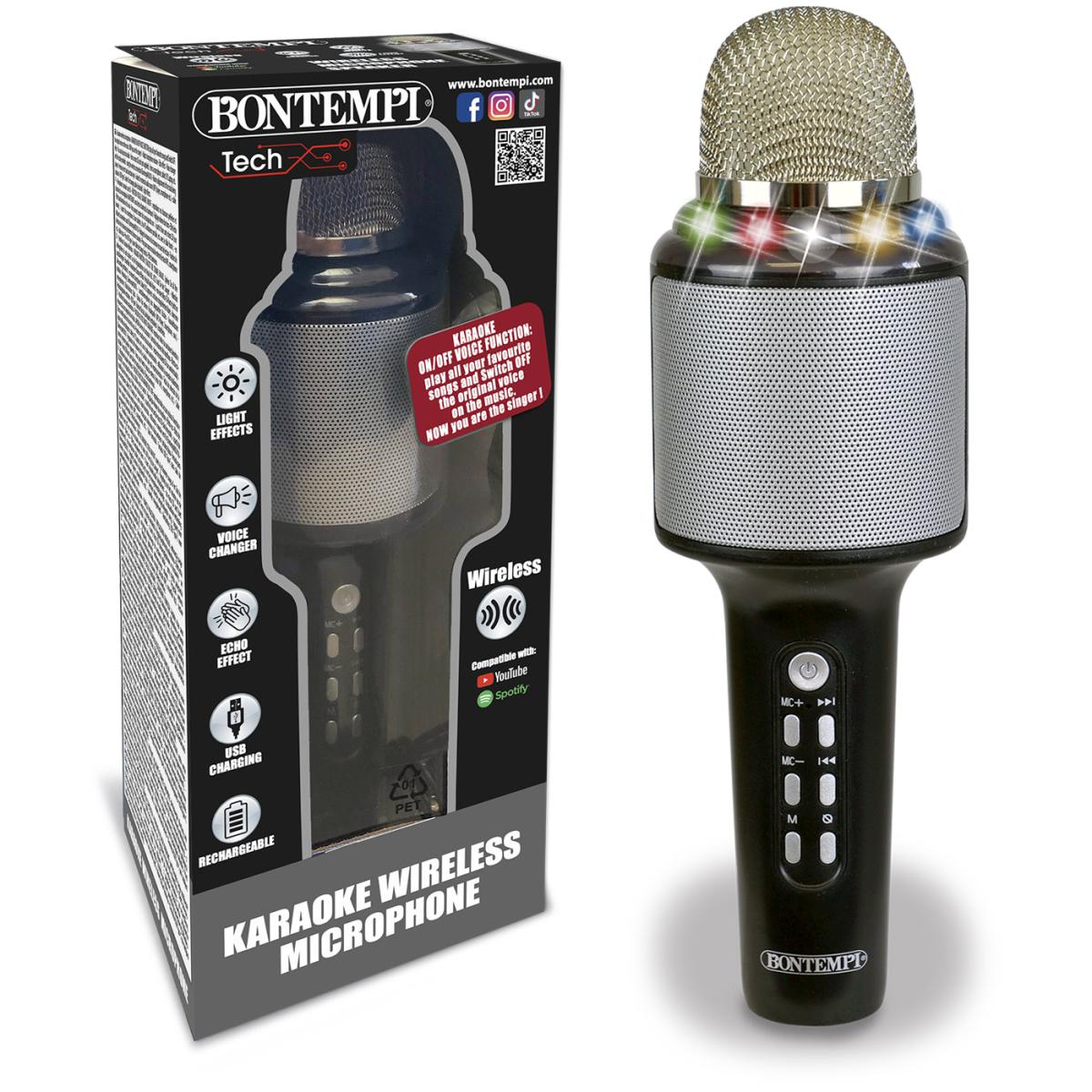Bontempi - Micro de karaoké sans fil