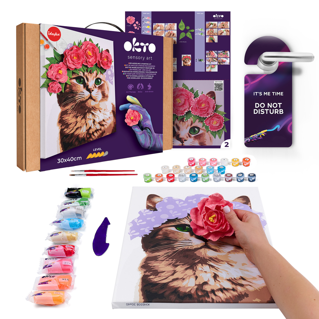 OKTO Creative Painting - Beautiful Kitty (Multi)