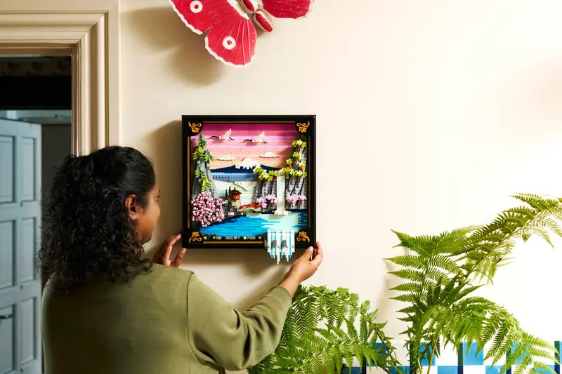 Les cerisiers en fleurs - Lego Art