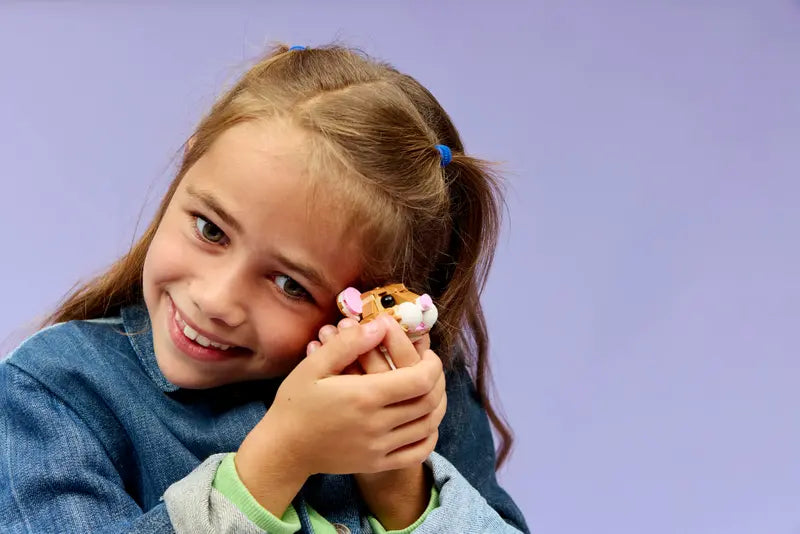Le hamster mignon avec une fleur - Creator 3-en-1