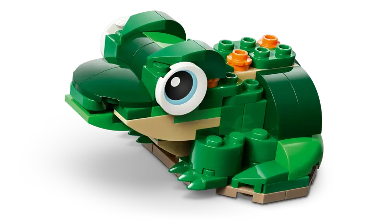 Turtle with Waterlily - Creator 3-in-1