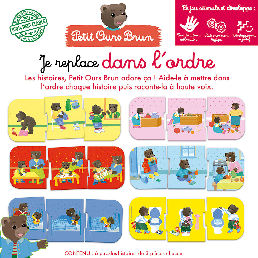 I put them in order - Petit Ours Brun (Fr)