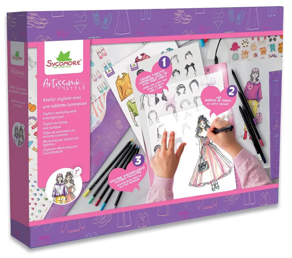 Artissimo - Fashion Workshop and LED Light Pad