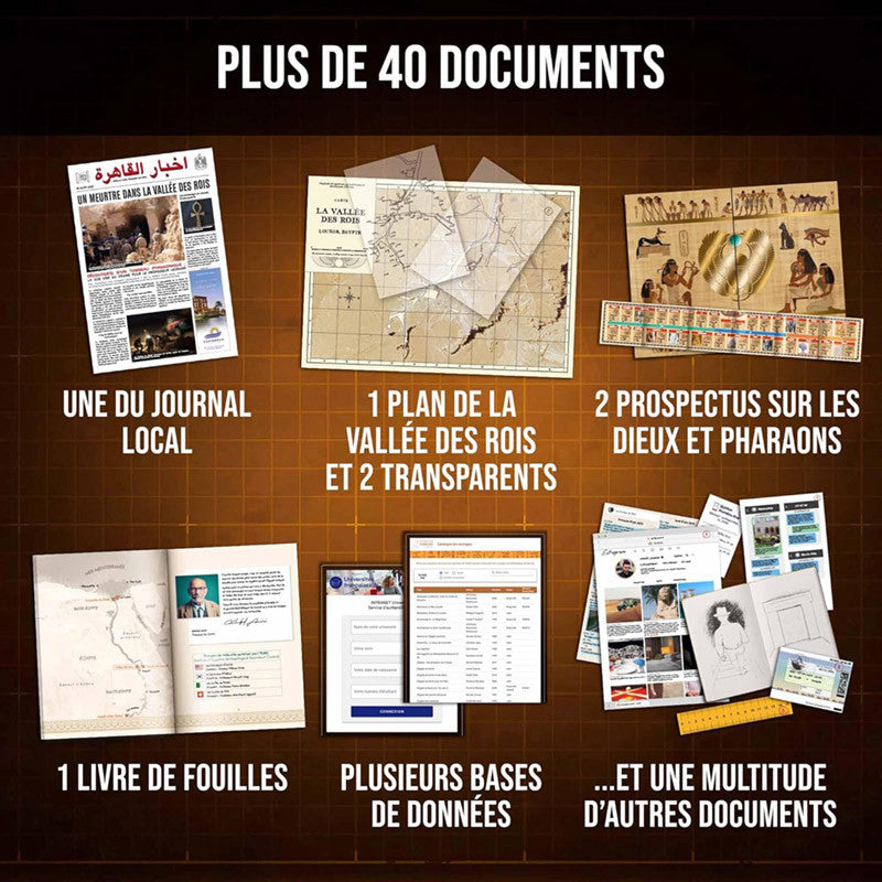 Dossiers Criminels - Mystère dans la Vallée des Rois (Fr)