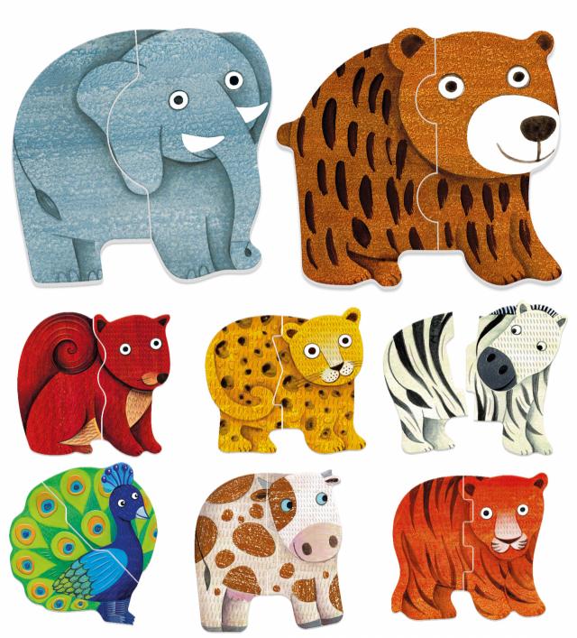 Touche et joue - Animaux premiers encastrements (Fr)