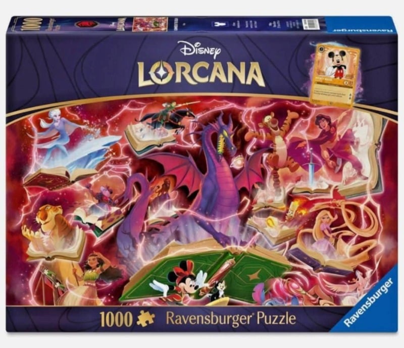 Disney Lorcana : Glimmers of the Realm - Ruby - 1000 pcs