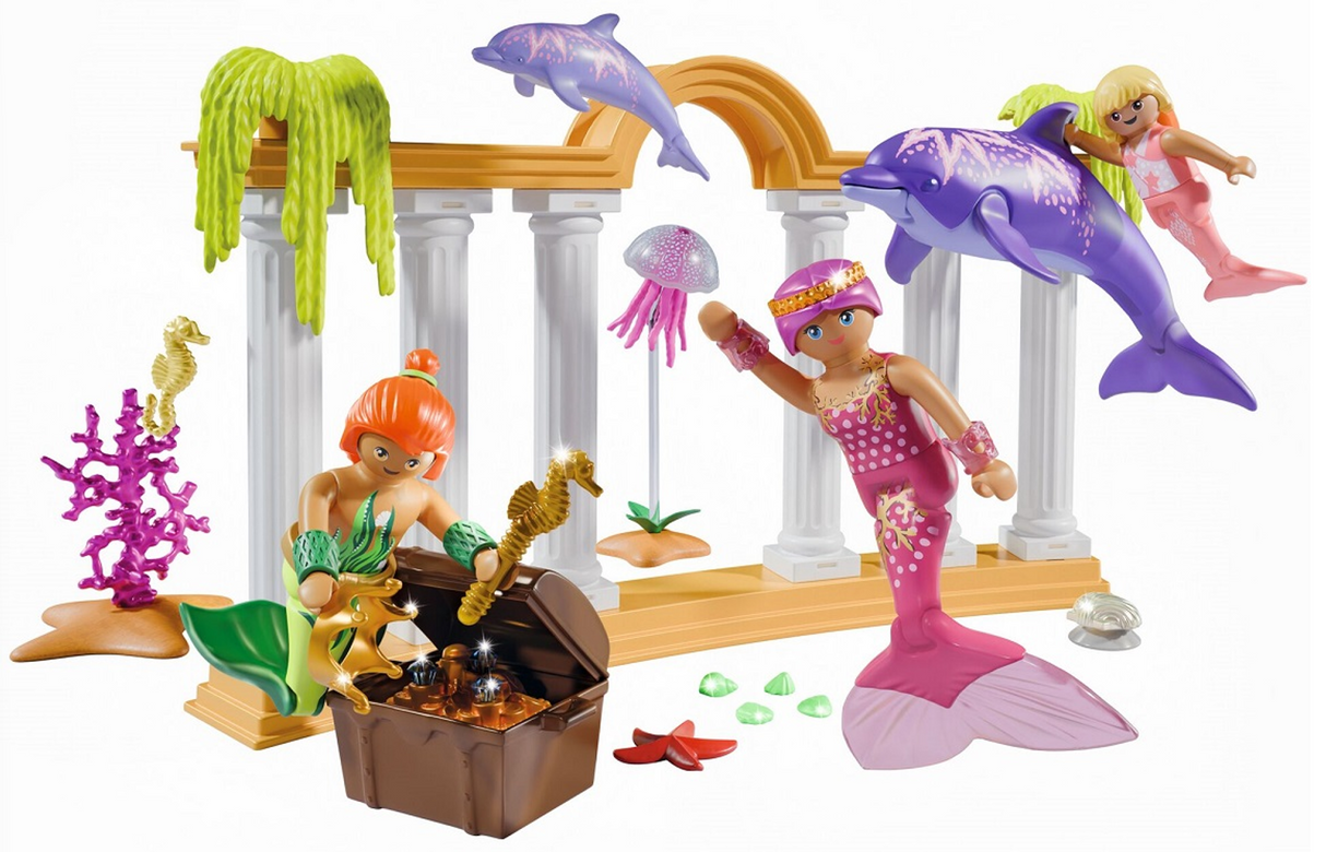 Trésor des sirènes avec dauphins - Princess Magic