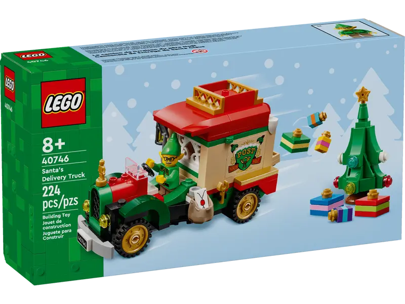 Le camion de livraison du Père Noël - Lego
