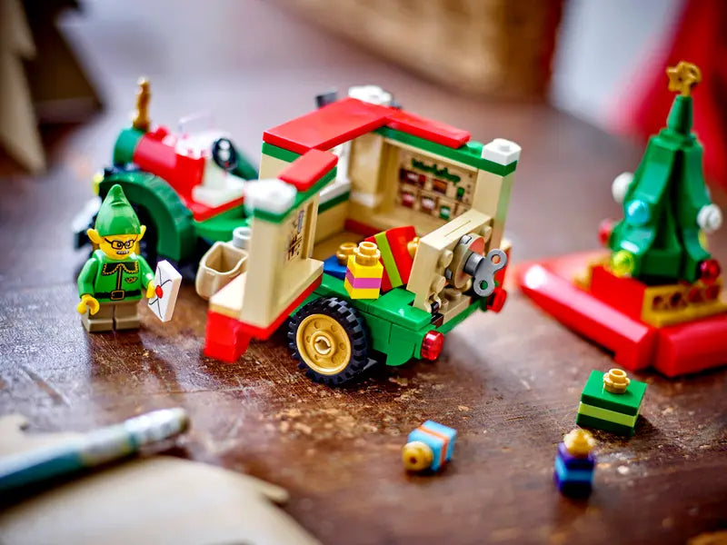 Le camion de livraison du Père Noël - Lego