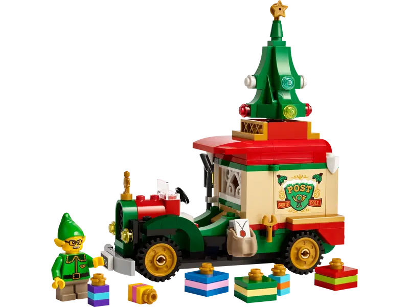 Le camion de livraison du Père Noël - Lego
