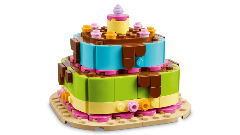 Le gâteau d’anniversaire - Lego