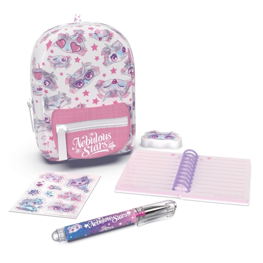 Mini porte-clés sac à dos - Nebulous Stars