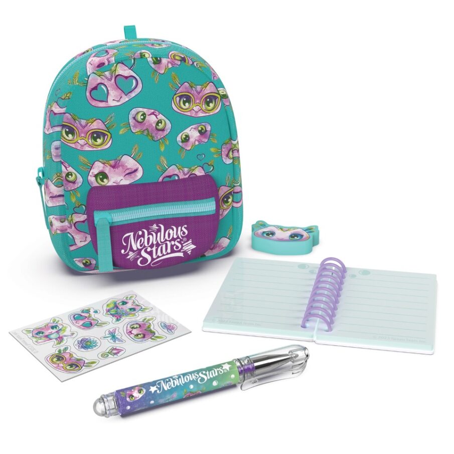 Mini porte-clés sac à dos - Nebulous Stars