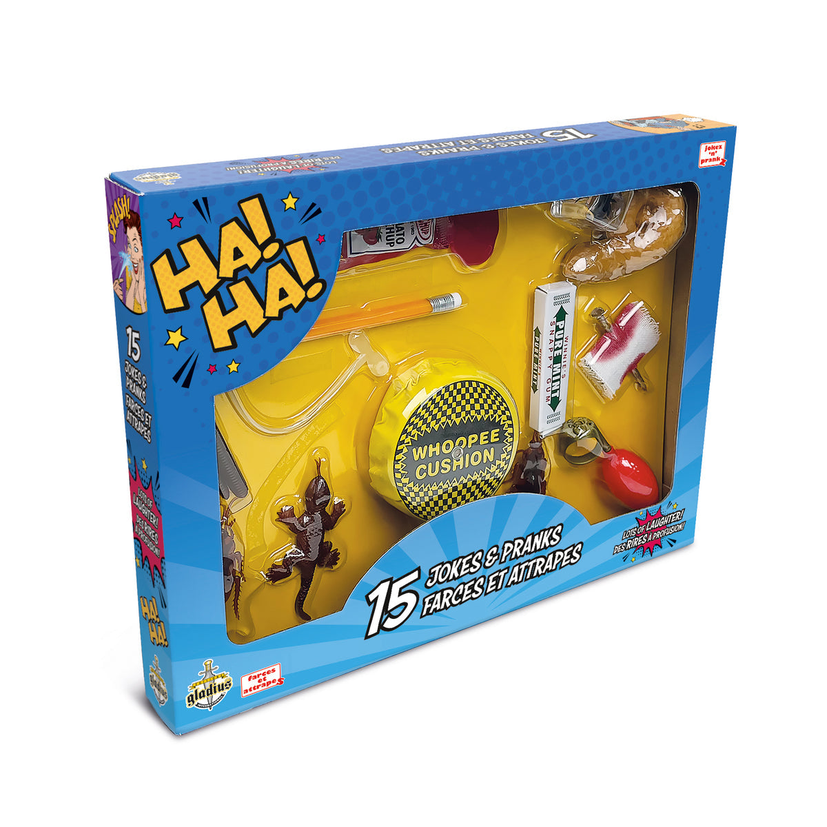 Ensemble de 15 farces et attrapes