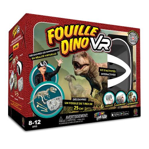 Fouille dino réalité virtuelle (Fr)