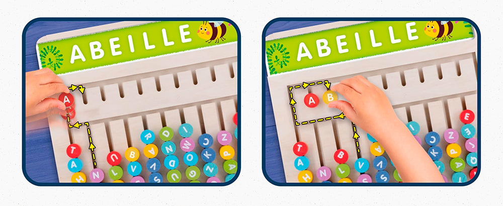 Montessori - Crée des mots (Fr)