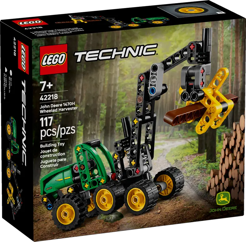 L’abatteuse-façonneuse à roues John Deere 1470H - Technic