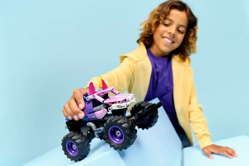Monster Jam™ Sparkle Smash™ à rétrofriction - Technic