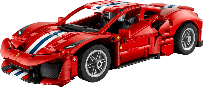 La voiture Ferrari 488 Pista - Technic