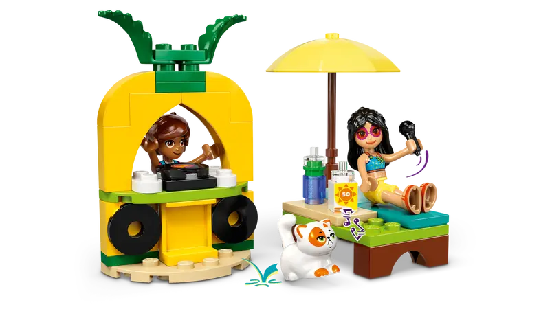 La soirée piscine avec la licorne et le flamant rose - Friends