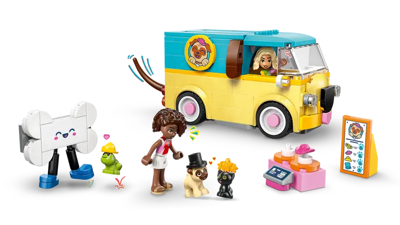 La camionnette d’accessoires pour animaux - Friends