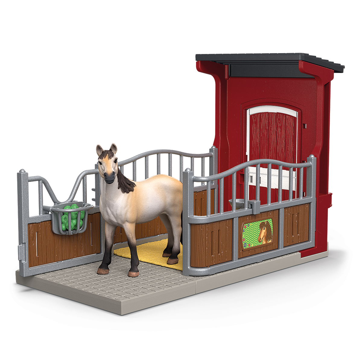 Box pour poney avec jument Mustang - Farm World