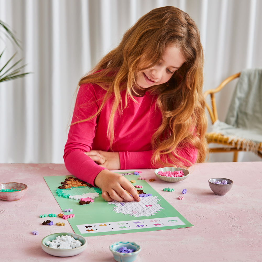 Plus Plus - Puzzle by Number - Crème glacée - 250 mcx