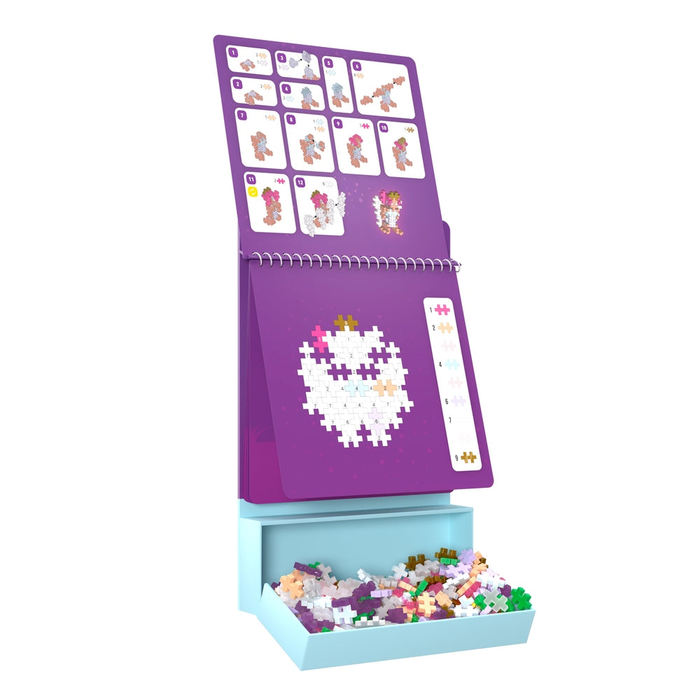 Plus Plus - Puzzle by Number Activity Pad - Enchanted Forest