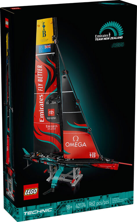 Emirates Team New Zealand AC75 Yacht - Technic