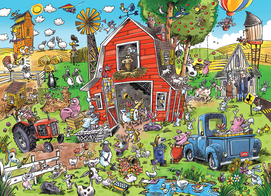 Doodle Town - Farmyard Folly - 1000 mcx