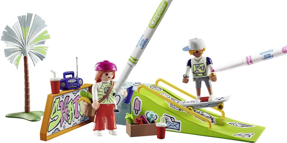 Skatepark - Playmobil Color