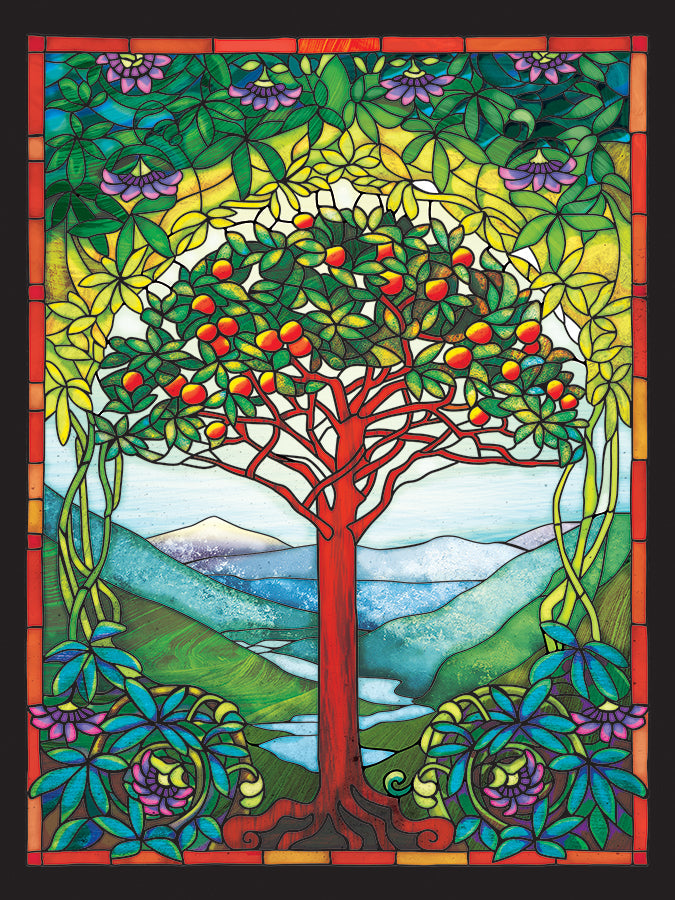Tree of Life Stained Glass - 275 mcx