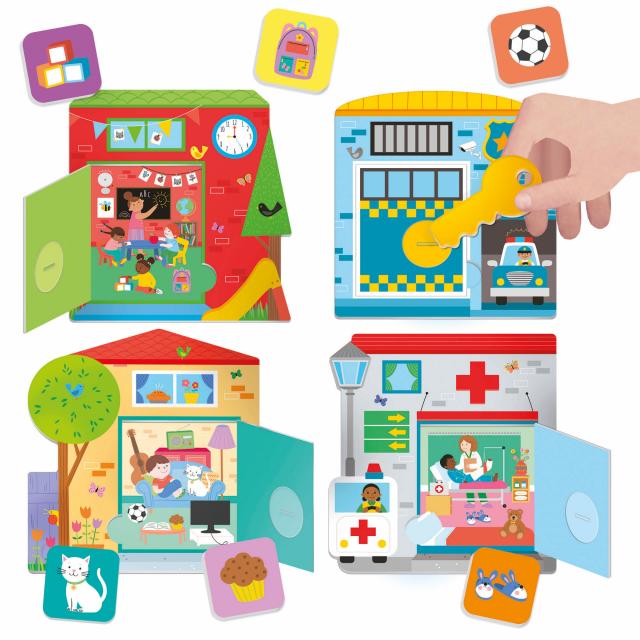 Cherche ouvre et trouve - Mémoire et observation (Fr)