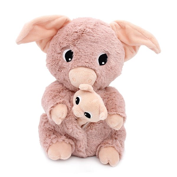 Barbekiou le cochon - Maman et bébé - Rose