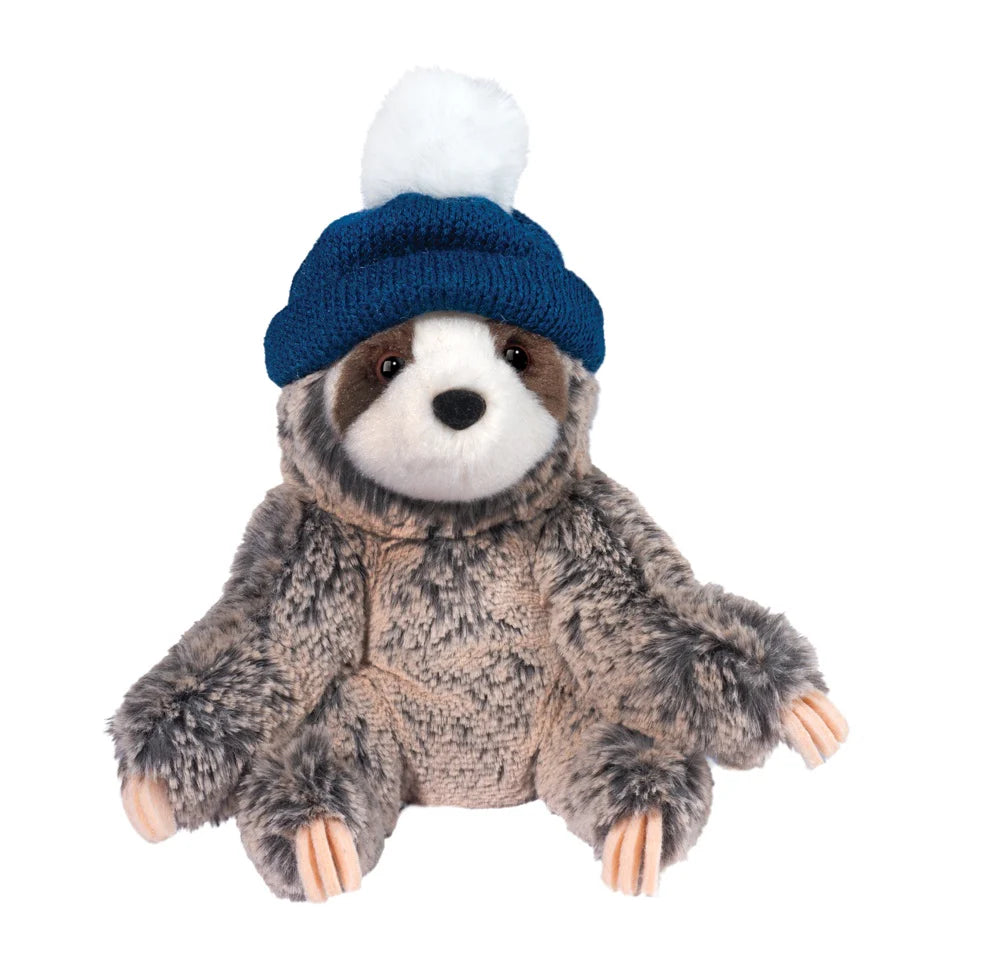 Blitzen Sloth with Winter Hat