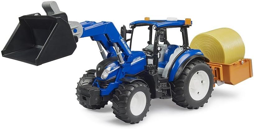 New Holland Powerstar T5.120 avec chargeur frontal BRUDER