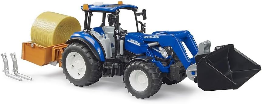 New Holland Powerstar T5.120 avec chargeur frontal BRUDER