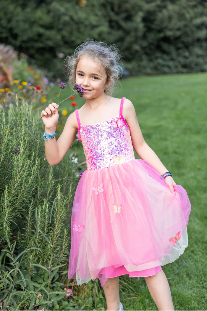 Robe Butterfly Bliss - Rose Fushia