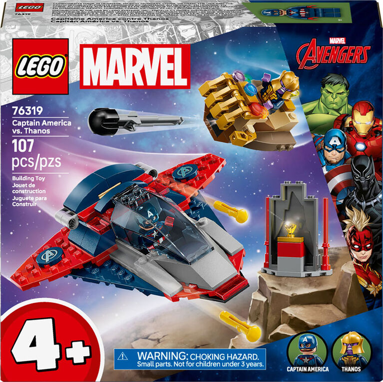 Captain America vs. Thanos - Marvel