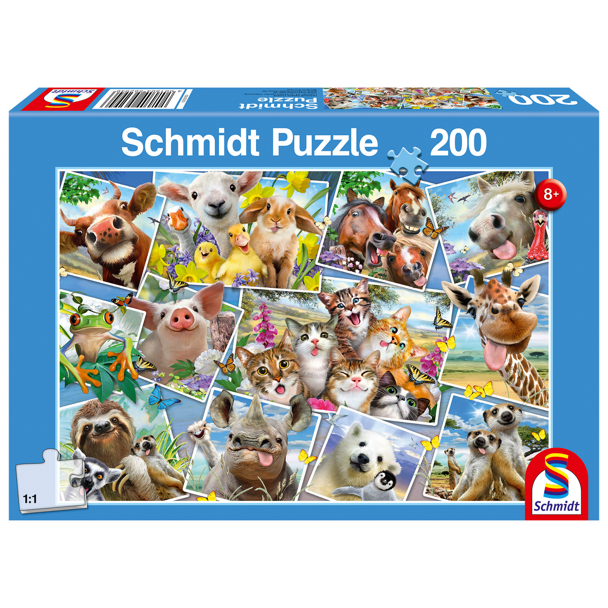 Animal selfies - 200 pcs